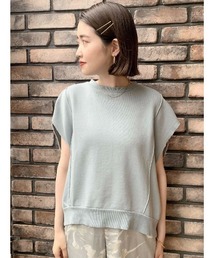ITEMS URBANRESEARCH | 裏毛フレンチスリーブベスト(ベスト)