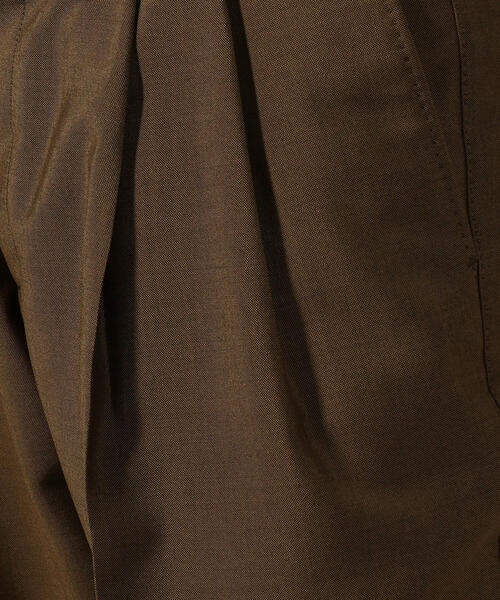 TOMORROWLAND (トゥモローランド)の「ウールモヘヤトロピカル 2プリーツワイドパンツ CANONICO(スラックス・メンズ・キャメル/ブルー/ネイビー/チャコールグレー・XS/S/M)」の15枚目の写真