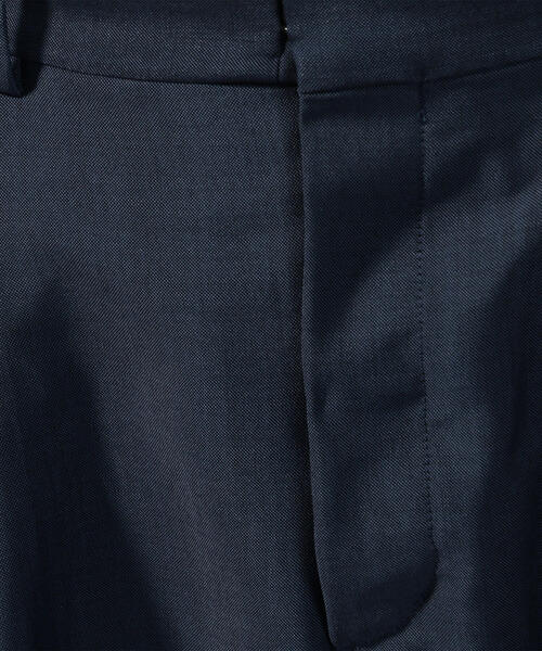 TOMORROWLAND (トゥモローランド)の「ウールモヘヤトロピカル 2プリーツワイドパンツ CANONICO(スラックス・メンズ・キャメル/ブルー/ネイビー/チャコールグレー・XS/S/M)」の12枚目の写真