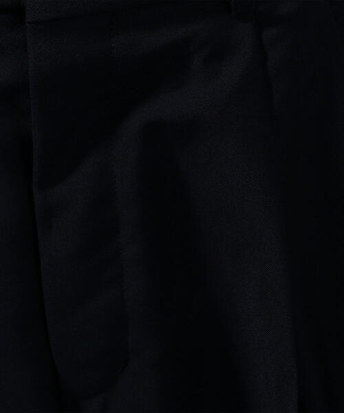 TOMORROWLAND (トゥモローランド)の「ウールモヘヤトロピカル 2プリーツワイドパンツ CANONICO(スラックス・メンズ・キャメル/ブルー/ネイビー/チャコールグレー・XS/S/M)」の8枚目の写真