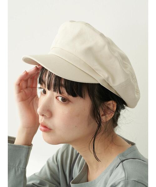 earth music&ecology(アースミュージックアンドエコロジー)の「ツイルマリンキャップ *(キャップ・レディース・ライトベージュ/モカ/ネイビー/ブラック・FREE)」の9枚目の写真