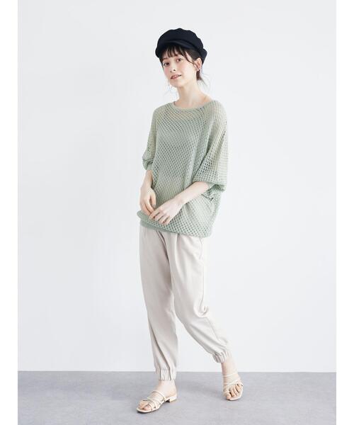 earth music&ecology(アースミュージックアンドエコロジー)の「ツイルマリンキャップ *(キャップ・レディース・ライトベージュ/モカ/ネイビー/ブラック・FREE)」の13枚目の写真