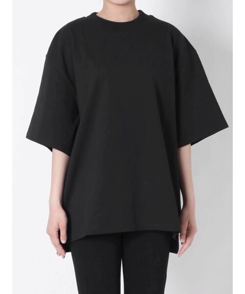 MURUA(ムルーア)の「USコットンルーズTee(Tシャツ/カットソー・レディース・ホワイト/ブラック/ダークグレー/モカ・FREE)」の17枚目の写真