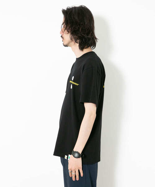 BYRD（バード）の「『別注』BYRD×OFFSHORE×Sonny Label　サークルTシャツ（Tシャツ/カットソー・メンズ・ブラック・LARGE/X-LARGE）」の6枚目の写真