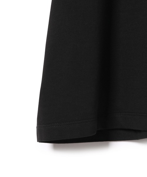 ADAM ET ROPE'（アダムエロペ）の「【WEB限定】パフスリーブ5分袖TEE（Tシャツ/カットソー・レディース・ホワイト/ブラック/ベージュ・FREE）」の5枚目の写真