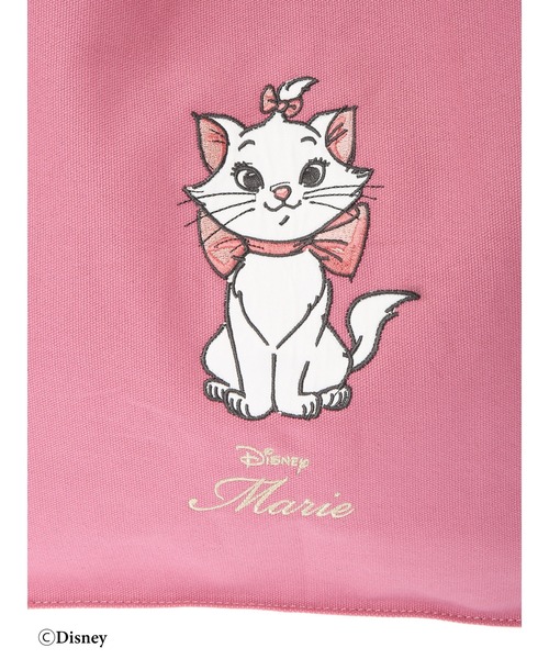 Maison de FLEUR（メゾンドフルール）の「Disney Marie/ﾌﾘﾙｽｸｴｱﾄｰﾄﾊﾞｯｸﾞ（ショルダーバッグ・レディース・ピンク・FREE）」の3枚目の写真