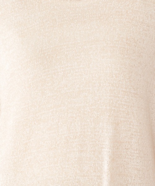 studio CLIP（スタディオクリップ）の「7ゲージ2WAYリボンロングカーディガン（カーディガン/ボレロ・レディース・ベージュ/アイボリー・FREE）」の17枚目の写真