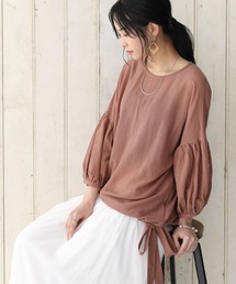 osharewalker | 『リボンデザインコットンブラウス』(シャツ/ブラウス)