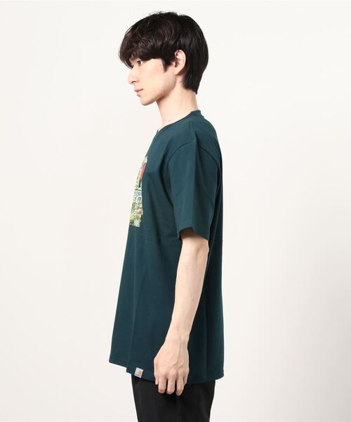 Carhartt WIP(カーハートダブリューアイピー)の「S/S TREASURE C T-SHIRT(Tシャツ/カットソー・メンズ・エメラルド/ブラック/ホワイト・LARGE/MEDIUM/SMALL/X-LARGE)」の4枚目の写真