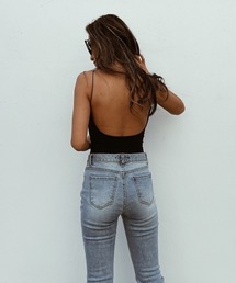 esutoreja | バックオープンブラトップ(チューブトップ)