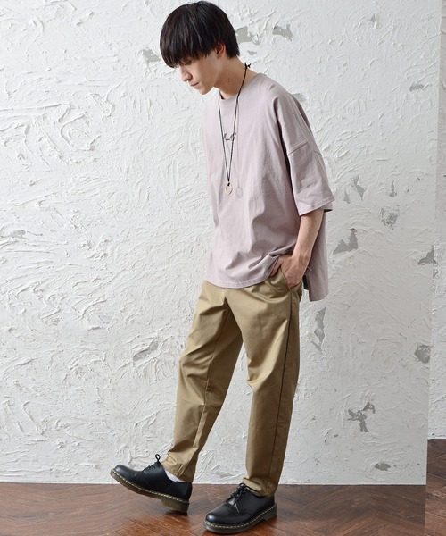 MinoriTY（マイノリティ）の「ヘビーツイルシェフパンツ（チノパンツ・メンズ・ブラック/ベージュ/グレー/カーキ・M/L）」の11枚目の写真