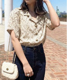アソート花柄開襟シャツ【ZOZOTOWN限定アイテム】