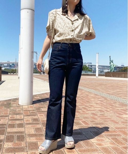 apres jour(アプレジュール)の「アソート花柄開襟シャツ【ZOZOTOWN限定アイテム】(シャツ/ブラウス・レディース・オフホワイト/モカ/オレンジ系その他/ミント/ベージュ/アイボリー・フリー/X-LARGE)」の13枚目の写真