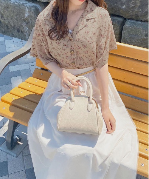 apres jour(アプレジュール)の「アソート花柄開襟シャツ【ZOZOTOWN限定アイテム】(シャツ/ブラウス・レディース・オフホワイト/モカ/オレンジ系その他/ミント/ベージュ/アイボリー・フリー/X-LARGE)」の9枚目の写真