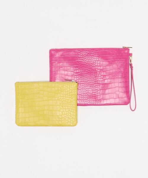 Ted Baker（テッドベーカー）の「WHISPY　ダブルポーチ ギフトセット（ポーチ・レディース・ピンク・O/S）」の3枚目の写真