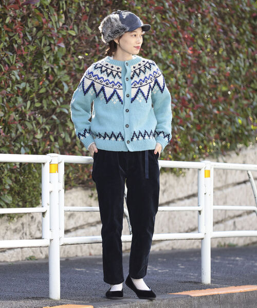 BEAMS BOY（ビームスボーイ）の「INFIELDER DESIGN × BEAMS BOY / ピーター キャップ（キャップ・レディース・ブラック/グレー・ONE SIZE）」の4枚目の写真