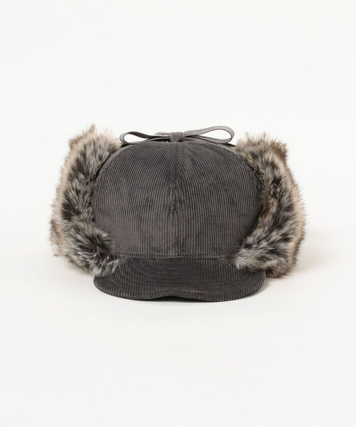 BEAMS BOY（ビームスボーイ）の「INFIELDER DESIGN × BEAMS BOY / ピーター キャップ（キャップ・レディース・ブラック/グレー・ONE SIZE）」の7枚目の写真