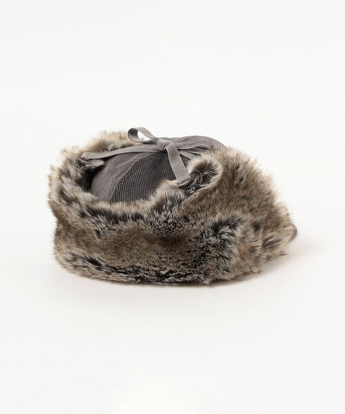 BEAMS BOY（ビームスボーイ）の「INFIELDER DESIGN × BEAMS BOY / ピーター キャップ（キャップ・レディース・ブラック/グレー・ONE SIZE）」の8枚目の写真