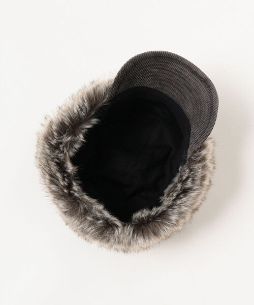 BEAMS BOY（ビームスボーイ）の「INFIELDER DESIGN × BEAMS BOY / ピーター キャップ（キャップ・レディース・ブラック/グレー・ONE SIZE）」の11枚目の写真