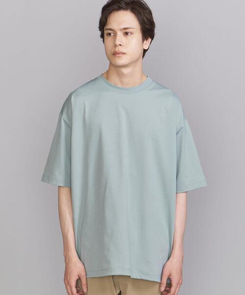BEAUTY&YOUTH UNITED ARROWS（ビューティーアンドユースユナイテッドアローズ）の「BY クイック アジャスト Tシャツ（Tシャツ/カットソー・メンズ・ライトブルー/ブラック/ベージュ/オリーブ・SMALL/MEDIUM/LARGE/X-LARGE）」の5枚目の写真