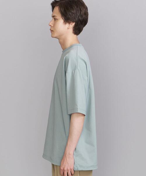 BEAUTY&YOUTH UNITED ARROWS（ビューティーアンドユースユナイテッドアローズ）の「BY クイック アジャスト Tシャツ（Tシャツ/カットソー・メンズ・ライトブルー/ブラック/ベージュ/オリーブ・SMALL/MEDIUM/LARGE/X-LARGE）」の6枚目の写真