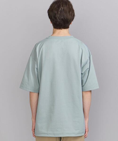 BEAUTY&YOUTH UNITED ARROWS（ビューティーアンドユースユナイテッドアローズ）の「BY クイック アジャスト Tシャツ（Tシャツ/カットソー・メンズ・ライトブルー/ブラック/ベージュ/オリーブ・SMALL/MEDIUM/LARGE/X-LARGE）」の7枚目の写真