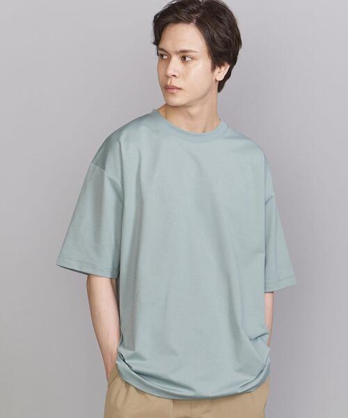 BEAUTY&YOUTH UNITED ARROWS（ビューティーアンドユースユナイテッドアローズ）の「BY クイック アジャスト Tシャツ（Tシャツ/カットソー・メンズ・ライトブルー/ブラック/ベージュ/オリーブ・SMALL/MEDIUM/LARGE/X-LARGE）」の8枚目の写真