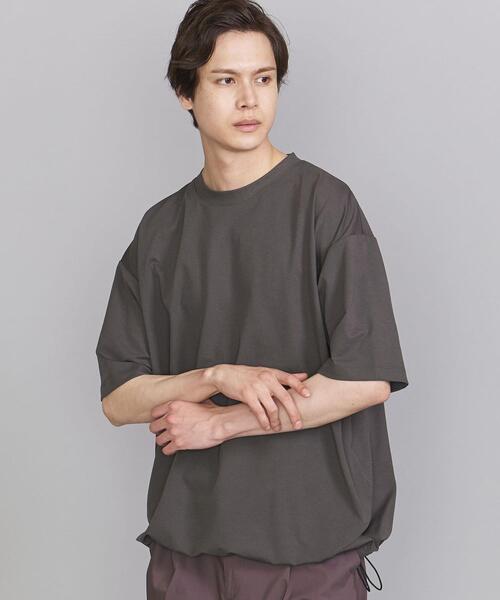 BEAUTY&YOUTH UNITED ARROWS（ビューティーアンドユースユナイテッドアローズ）の「BY クイック アジャスト Tシャツ（Tシャツ/カットソー・メンズ・ライトブルー/ブラック/ベージュ/オリーブ・SMALL/MEDIUM/LARGE/X-LARGE）」の14枚目の写真