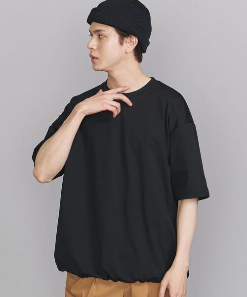 BEAUTY&YOUTH UNITED ARROWS（ビューティーアンドユースユナイテッドアローズ）の「BY クイック アジャスト Tシャツ（Tシャツ/カットソー・メンズ・ライトブルー/ブラック/ベージュ/オリーブ・SMALL/MEDIUM/LARGE/X-LARGE）」の15枚目の写真