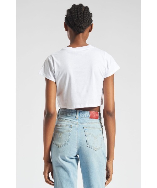 FIORUCCI☆VINTAGE ANGELS CROP Tシャツ 2色 関税送料込み Fiorucci Fc Vintage Angels Cropped T-Shirt