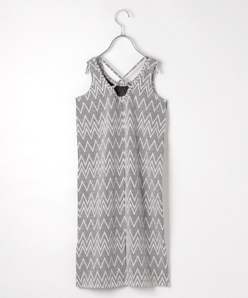 JEANASIS（ジーナシス）の「【KIDS】ジグザグカットワンピース/214685（ワンピース・キッズ・ブラック/ブラウン/グレー・120/140）」の9枚目の写真