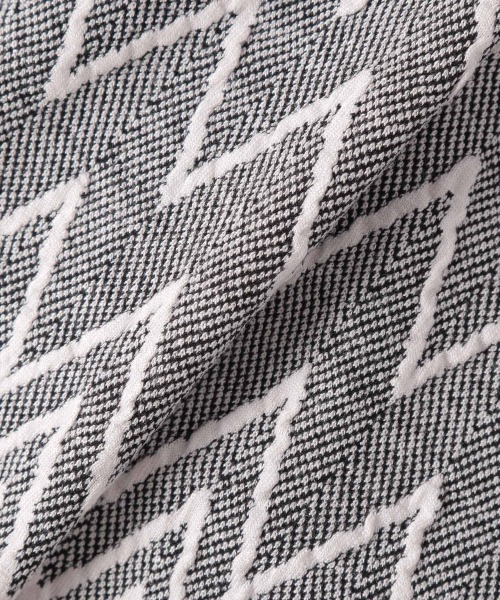 JEANASIS（ジーナシス）の「【KIDS】ジグザグカットワンピース/214685（ワンピース・キッズ・ブラック/ブラウン/グレー・120/140）」の6枚目の写真