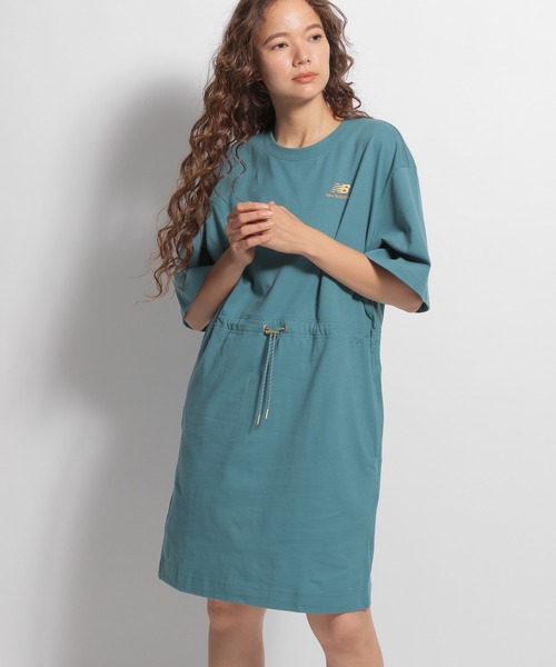 セール New Balance ニューバランス Athletics Tシャツワンピース ワンピース New Balance ニューバランス のファッション通販 Zozotown