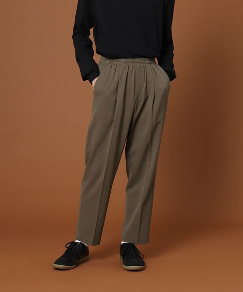 CELLAR DOOR センタープレスイージーパンツ