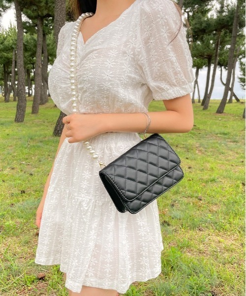 chuu(チュー)の「CHUU パンチング刺繍セットアップ(セットアップ・レディース・アイボリー・FREE)」の6枚目の写真