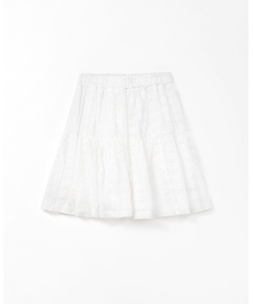 chuu(チュー)の「CHUU パンチング刺繍セットアップ(セットアップ・レディース・アイボリー・FREE)」の16枚目の写真