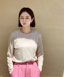 ottilie | シアーロングスリーブPO(Tシャツ/カットソー)