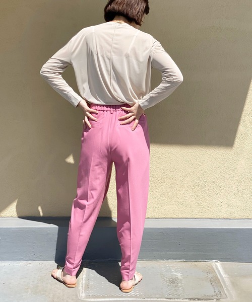 ottilie(オティーリエ)の「シアーロングスリーブPO(Tシャツ/カットソー・レディース・ブラック/ベージュ・FREE)」の10枚目の写真