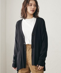 Green　Parks | 洗えるニットミディ丈カーディガン＊(カーディガン/ボレロ)