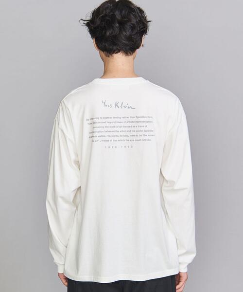 BEAUTY&YOUTH UNITED ARROWS（ビューティーアンドユースユナイテッドアローズ）の「【別注】＜Yves Klein(イヴ・クライン）＞ 5P LS/カットソー（Tシャツ/カットソー・メンズ・ホワイト・M/L/XL）」の7枚目の写真