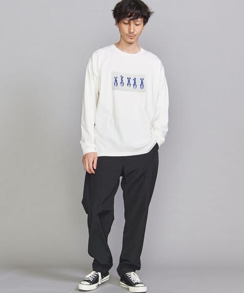 BEAUTY&YOUTH UNITED ARROWS（ビューティーアンドユースユナイテッドアローズ）の「【別注】＜Yves Klein(イヴ・クライン）＞ 5P LS/カットソー（Tシャツ/カットソー・メンズ・ホワイト・M/L/XL）」の6枚目の写真