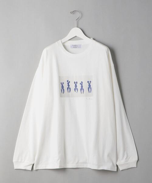 BEAUTY&YOUTH UNITED ARROWS（ビューティーアンドユースユナイテッドアローズ）の「【別注】＜Yves Klein(イヴ・クライン）＞ 5P LS/カットソー（Tシャツ/カットソー・メンズ・ホワイト・M/L/XL）」の3枚目の写真
