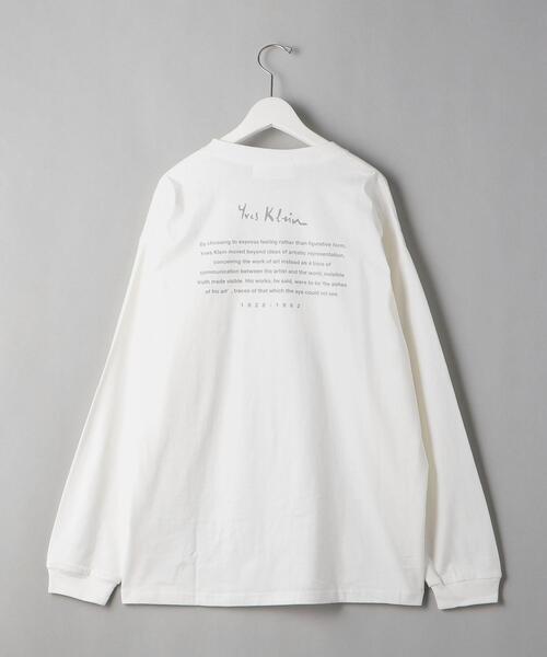 BEAUTY&YOUTH UNITED ARROWS（ビューティーアンドユースユナイテッドアローズ）の「【別注】＜Yves Klein(イヴ・クライン）＞ 5P LS/カットソー（Tシャツ/カットソー・メンズ・ホワイト・M/L/XL）」の2枚目の写真
