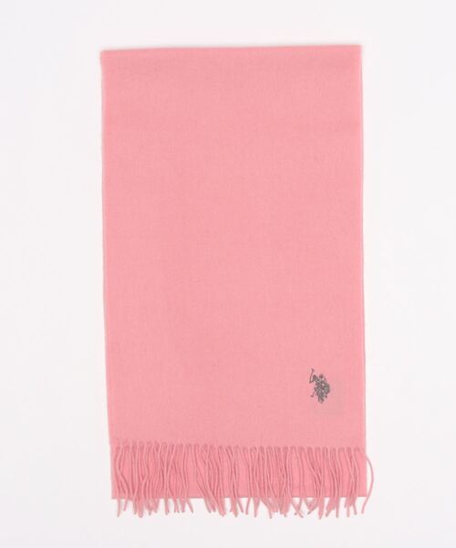 U.S. POLO ASSN.（ユーエスポロアッスン）の「【U.S. POLO ASSN.】 ユーエスポロアッスン ウール100％ ボリュームマフラー（マフラー・レディース・ピンク系その他/グリーン系その他/ホワイト/グレー/ブラック/ブラック系その他/ベージュ/ブルー系その他/ピンク/グレー系その他/ブルー/ベージュ系その他/グリーン・FREE）」の21枚目の写真