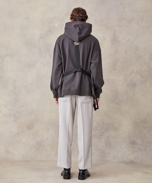 PUBLIC TOKYO(パブリックトウキョウ)の「ベルテッドポーチベスト(ボディバッグ/ウエストポーチ・メンズ・ブラック/カーキ・1)」の9枚目の写真