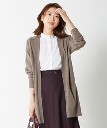 【洗える】KNIT BASIC カーディガン