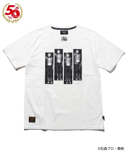 glamb グラム　tシャツ　仮面ライダー　コラボ　生誕50周年 SHOCKER COMBATMAN T / ショッカーTシャツ【仮面ライダー50周年