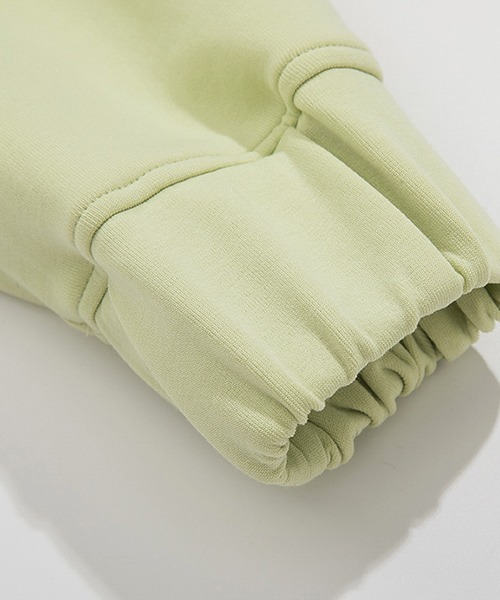 Fano Studios（ファノ ストゥディオズ）の「【Fano Studios】Zipper polo collar vivid sweater FQ21S059（スウェット・レディース・ライトグリーン・S/L/M）」の3枚目の写真