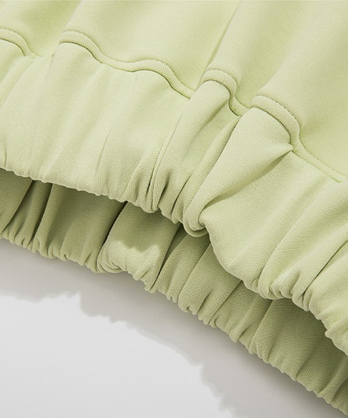 Fano Studios（ファノ ストゥディオズ）の「【Fano Studios】Zipper polo collar vivid sweater FQ21S059（スウェット・レディース・ライトグリーン・S/L/M）」の7枚目の写真