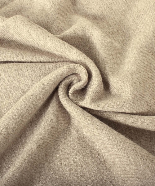 Primazel（プリマゼル）の「Vネック長袖シンプルニットソー（ニット/セーター・レディース・ホワイト/ブラック/モカ・M）」の9枚目の写真